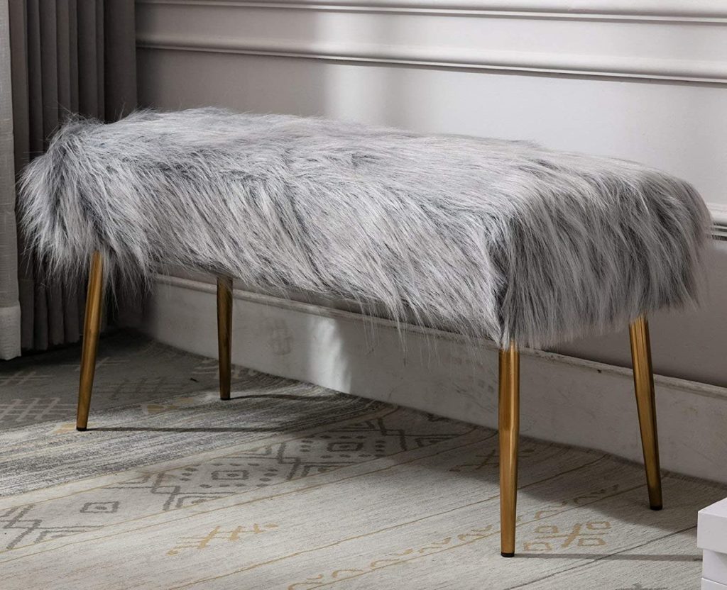How to Clean Faux Fur Ottoman