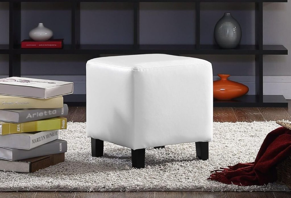 How to Reupholster a Square Ottoman