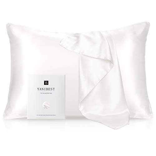 YANIBEST Silk Pillowcase for Hair and Skin - 21 Momme 600...