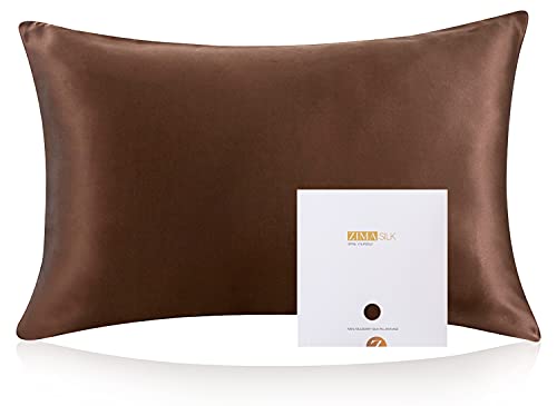 ZIMASILK 100% Mulberry Silk Pillowcase for Hair and Skin...