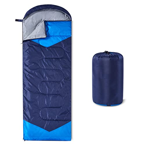 oaskys Camping Sleeping Bag - 3 Season Warm & Cool Weather -...