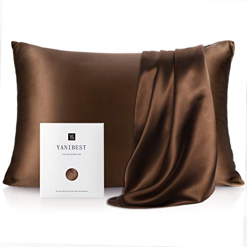 YANIBEST Silk Pillowcase for Hair and Skin - 21 Momme 600...