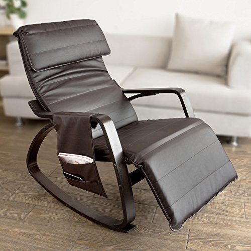 Haotian New Relax Rocking Chair Lounge Chair with Adjustable...
