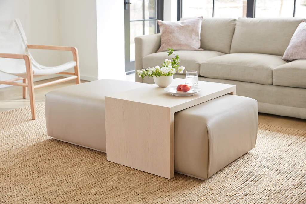 How to Decorate an Ottoman Coffee Table