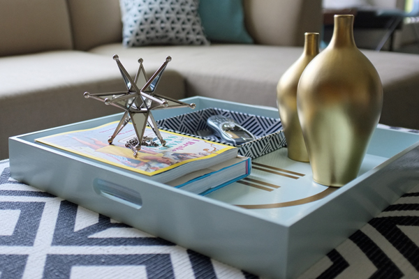 Minimalistic Tray for Coffee Table