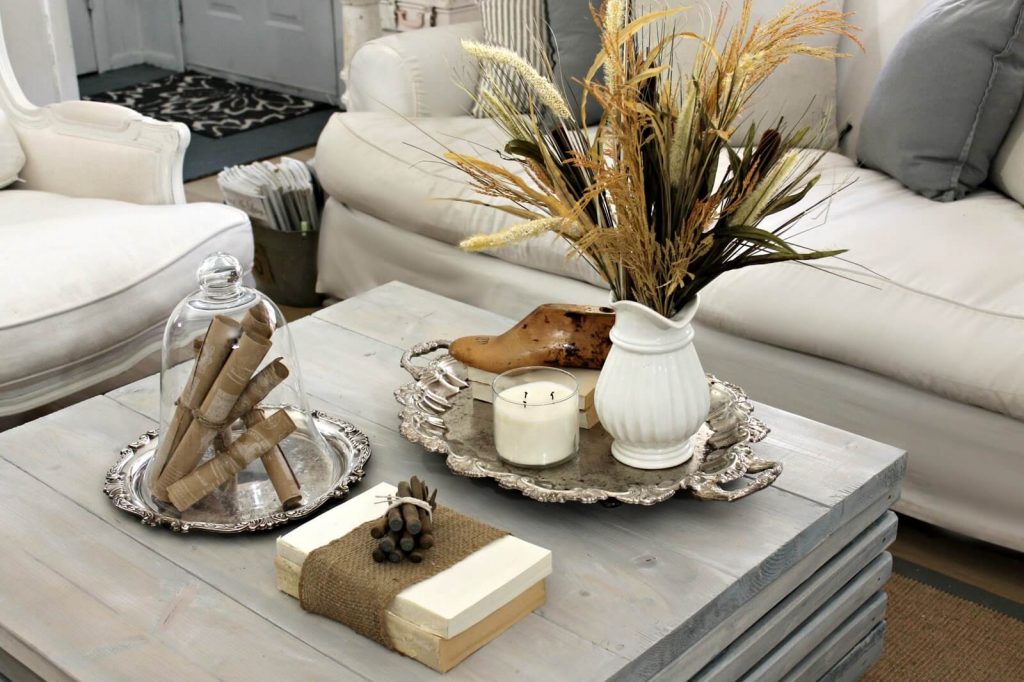 Natural Items For Coffee Table Tray