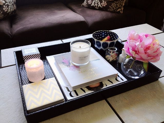 Rustic Coffee Table Tray