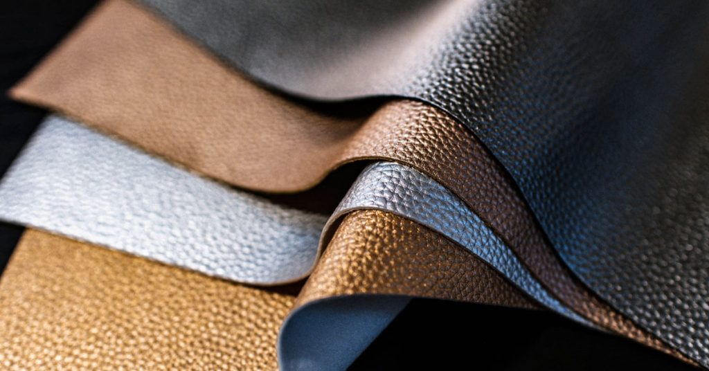 Pigmented leather