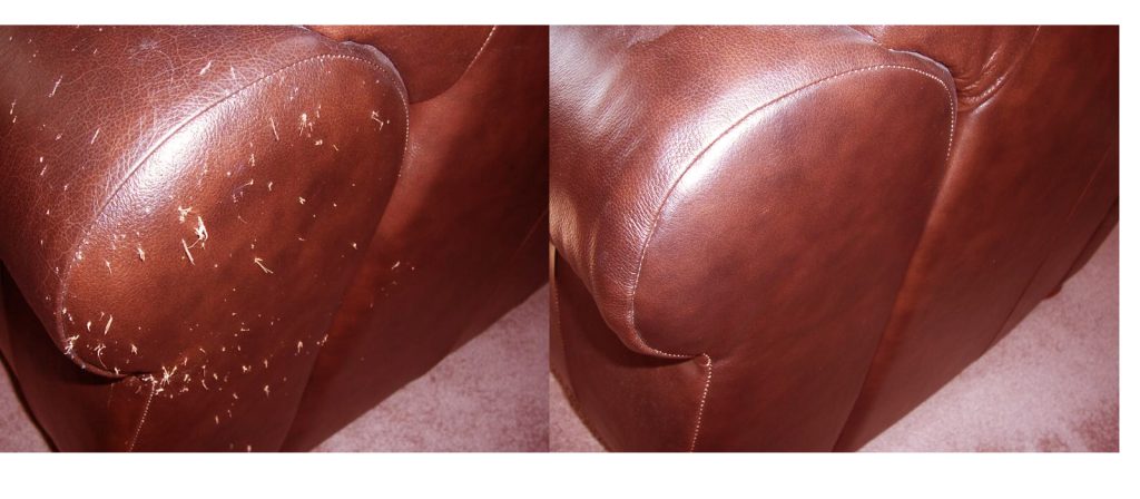 Fixing Deep Leather Scratches